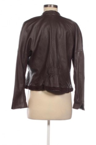 Damska kurtka skórzana BCBG Max Azria, Rozmiar L, Kolor Brązowy, Cena 421,99 zł