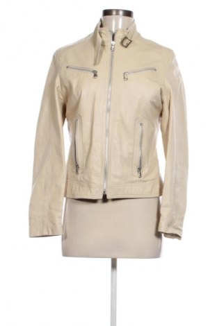 Damen Lederjacke Bata And More, Größe M, Farbe Beige, Preis 49,62 €