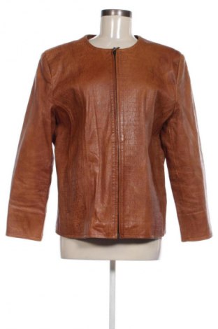 Damska kurtka skórzana Broch Leather, Rozmiar L, Kolor Brązowy, Cena 285,06 zł