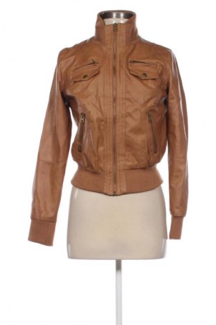 Damen Lederjacke Charlotte Russe, Größe M, Farbe Braun, Preis € 17,99