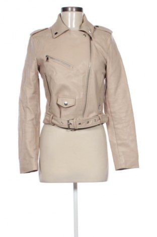Dámska kožená bunda  Clockhouse, Veľkosť M, Farba Béžová, Cena  20,95 €