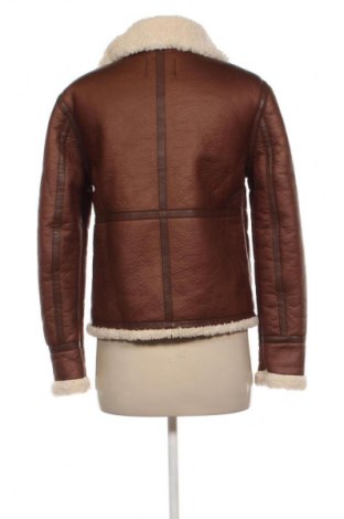 Дамско кожено яке Drole De Copine, Размер S, Цвят Кафяв, Цена 50,99 лв.