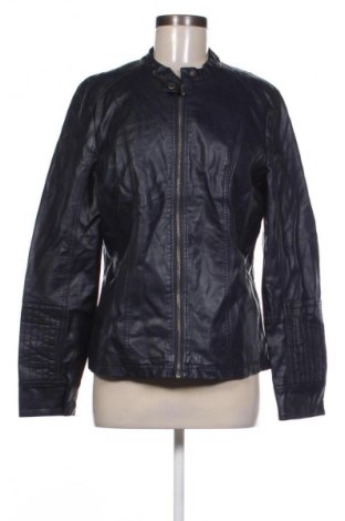 Дамско кожено яке Escandelle, Размер XL, Цвят Син, Цена 165,02 лв.