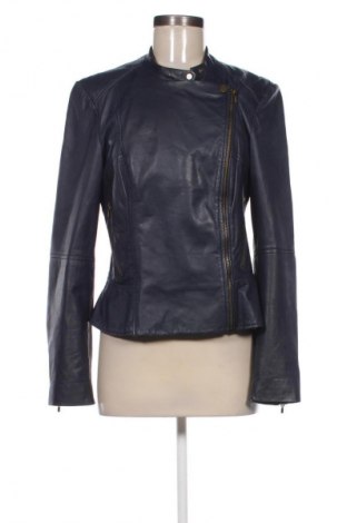Damska kurtka skórzana Esprit, Rozmiar M, Kolor Niebieski, Cena 757,61 zł