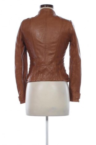 Damska kurtka skórzana Gipsy, Rozmiar XS, Kolor Brązowy, Cena 359,54 zł