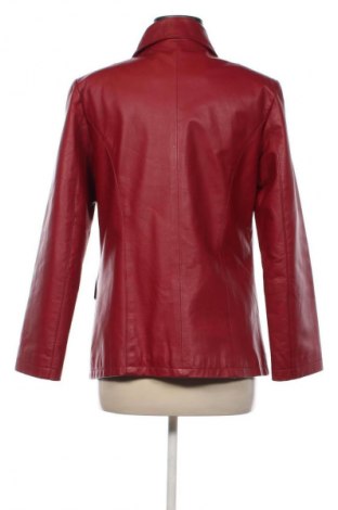 Дамско кожено яке Kara, Размер L, Цвят Червен, Цена 130,03 лв.