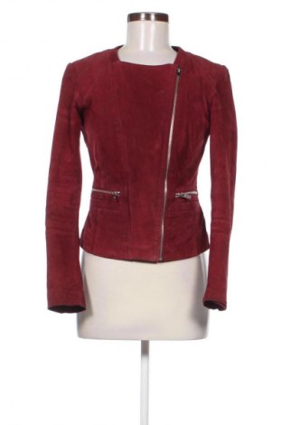 Γυναικείο δερμάτινο μπουφάν Mango, Μέγεθος S, Χρώμα Κόκκινο, Τιμή 41,94 €