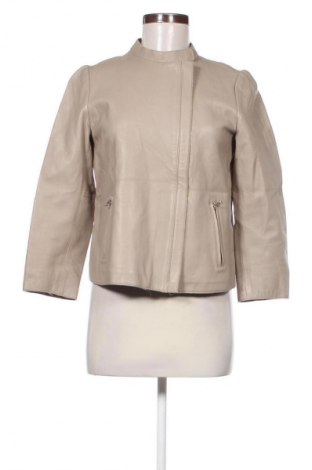 Дамско кожено яке Marc O'Polo, Размер M, Цвят Бежов, Цена 82,99 лв.