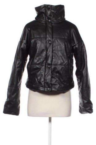 Damska kurtka skórzana NA-KD, Rozmiar XS, Kolor Czarny, Cena 175,99 zł