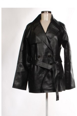 Γυναικείο δερμάτινο μπουφάν ONLY, Μέγεθος S, Χρώμα Μαύρο, Τιμή 56,99 €