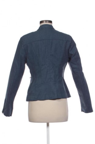 Дамско кожено яке ONLY, Размер M, Цвят Син, Цена 27,99 лв.