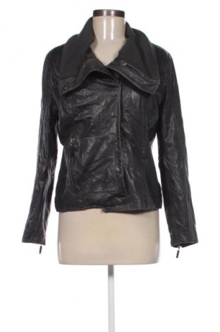 Дамско кожено яке Onstage, Размер M, Цвят Сив, Цена 399,67 лв.