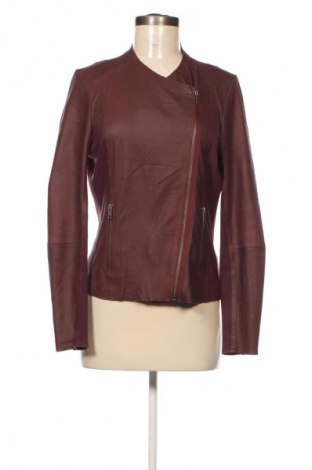 Damska kurtka skórzana Selected Femme, Rozmiar M, Kolor Czerwony, Cena 436,00 zł