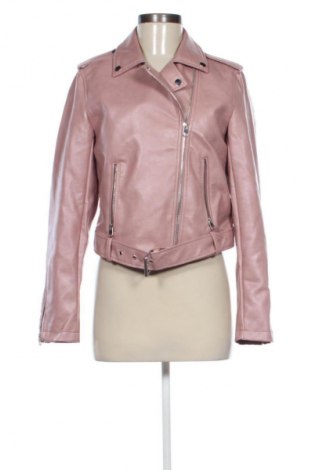 Dámská kožená bunda  Sinsay, Velikost M, Barva Růžová, Cena  507,00 Kč