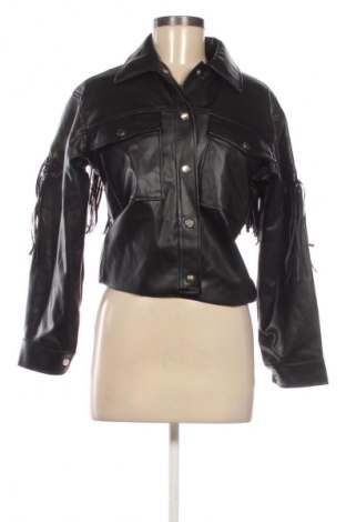 Damska kurtka skórzana Sinsay, Rozmiar S, Kolor Czarny, Cena 133,33 zł