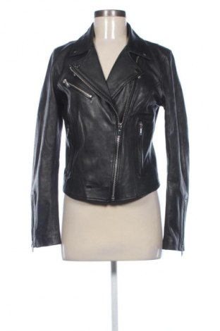 Női bőrdzseki Stradivarius, Méret M, Szín Fekete, Ár 36 860 Ft