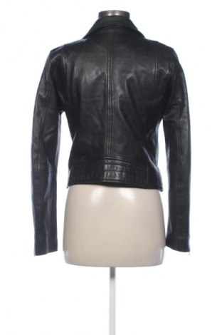 Női bőrdzseki Stradivarius, Méret M, Szín Fekete, Ár 36 860 Ft