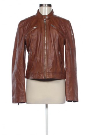 Дамско кожено яке Tom Tailor, Размер XL, Цвят Кафяв, Цена 47,99 лв.
