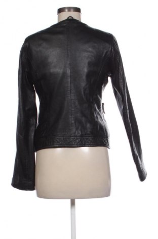 Дамско кожено яке Unbranded, Размер S, Цвят Черен, Цена 97,75 лв.