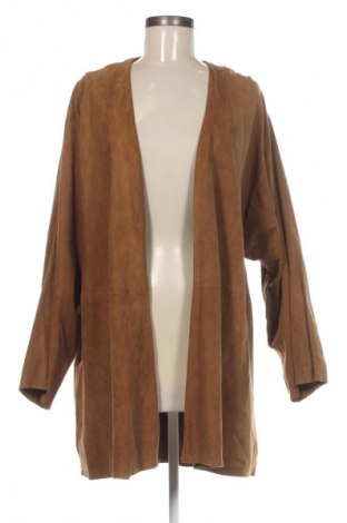 Damska kurtka skórzana Unbranded, Rozmiar M, Kolor Brązowy, Cena 423,68 zł