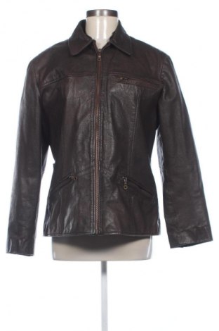 Dámská kožená bunda  Unbranded, Velikost XL, Barva Hnědá, Cena  1 699,00 Kč