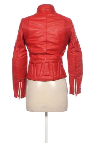 Γυναικείο δερμάτινο μπουφάν Unbranded, Μέγεθος M, Χρώμα Κόκκινο, Τιμή 49,62 €