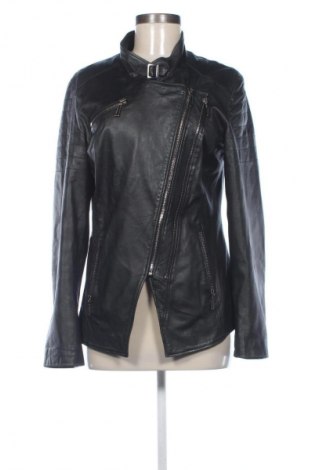 Дамско кожено яке Unbranded, Размер M, Цвят Черен, Цена 58,00 лв.