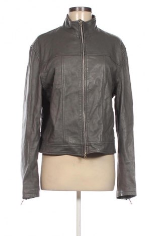 Damska kurtka skórzana Unbranded, Rozmiar M, Kolor Szary, Cena 222,99 zł