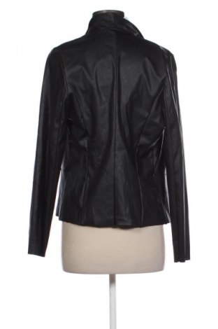 Дамско кожено яке Unbranded, Размер M, Цвят Черен, Цена 58,65 лв.