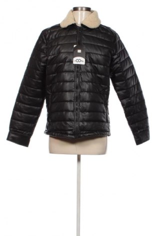 Дамско кожено яке Unbranded, Размер XL, Цвят Черен, Цена 93,00 лв.