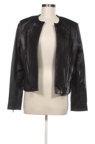 Дамско кожено яке Unbranded, Размер 4XL, Цвят Черен, Цена 114,99 лв.