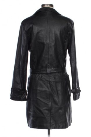 Дамско кожено яке Unbranded, Размер M, Цвят Черен, Цена 97,99 лв.