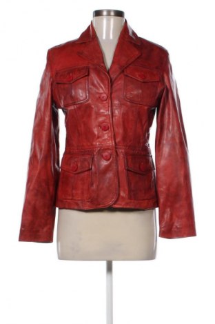 Damska kurtka skórzana Unbranded, Rozmiar S, Kolor Czerwony, Cena 146,99 zł