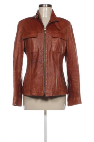 Дамско кожено яке Unbranded, Размер XL, Цвят Кафяв, Цена 112,99 лв.