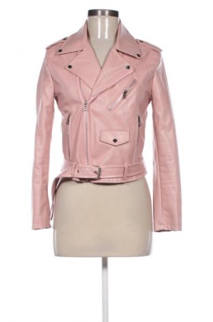 Női bőrdzseki Unbranded, Méret M, Szín Rózsaszín, Ár 11 730 Ft