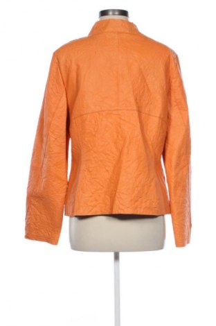 Dámská kožená bunda  Unbranded, Velikost L, Barva Oranžová, Cena  2 379,00 Kč