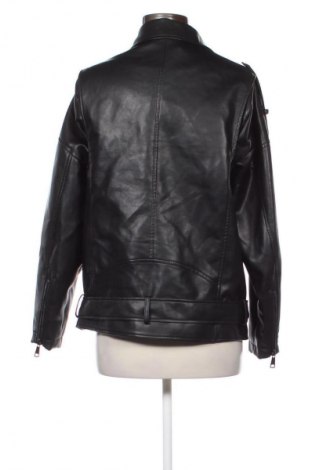 Geacă de piele pentru femei Unbranded, Mărime M, Culoare Negru, Preț 154,34 Lei