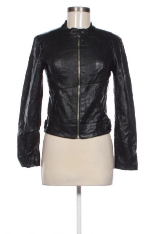 Дамско кожено яке Valley Girl, Размер M, Цвят Черен, Цена 17,99 лв.