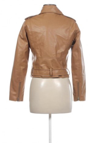 Dámska kožená bunda  Zara, Veľkosť M, Farba Béžová, Cena  24,95 €