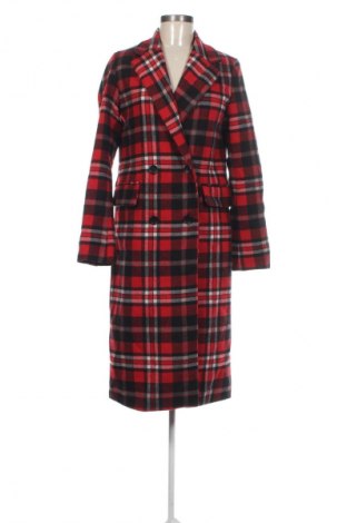 Damski płaszcz Bershka, Rozmiar S, Kolor Kolorowy, Cena 142,99 zł