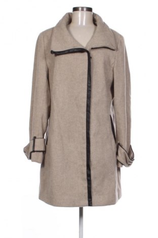 Дамско палто Calvin Klein, Размер L, Цвят Бежов, Цена 289,63 лв.