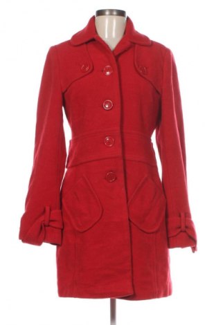 Дамско палто Clockhouse, Размер M, Цвят Червен, Цена 63,99 лв.