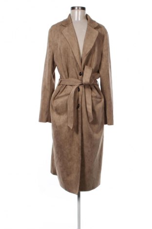 Damenmantel Free Quent, Größe XL, Farbe Beige, Preis € 23,99