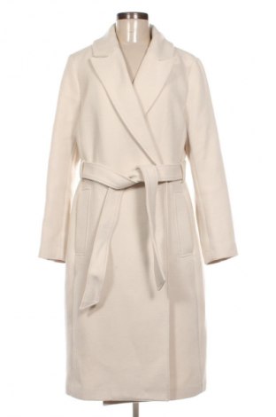 Дамско палто H&M, Размер L, Цвят Екрю, Цена 71,99 лв.