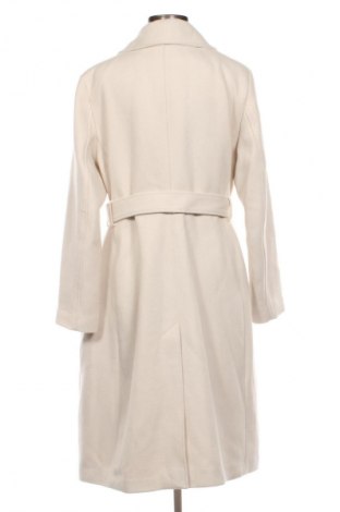 Дамско палто H&M, Размер L, Цвят Екрю, Цена 71,99 лв.