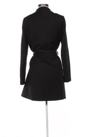 Дамско палто H&M, Размер S, Цвят Черен, Цена 58,00 лв.