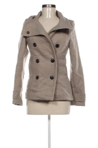 Дамско палто H&M, Размер XXS, Цвят Бежов, Цена 32,99 лв.