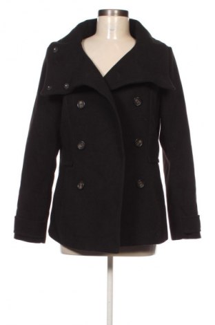 Дамско палто H&M, Размер L, Цвят Черен, Цена 37,99 лв.