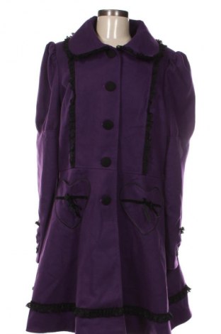 Дамско палто Hell Bunny, Размер XXL, Цвят Лилав, Цена 224,99 лв.