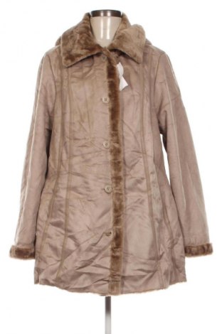 Damski płaszcz Mainpol, Rozmiar L, Kolor Beżowy, Cena 402,99 zł